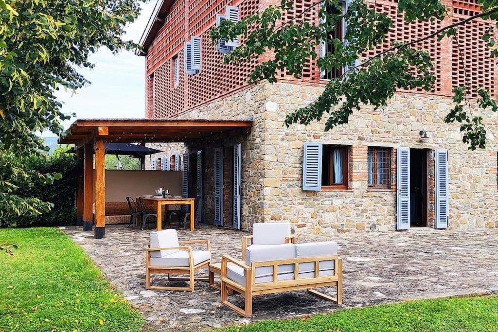 Fienile Panoramico Nel Chianti Villa Greve in Chianti Bagian luar foto